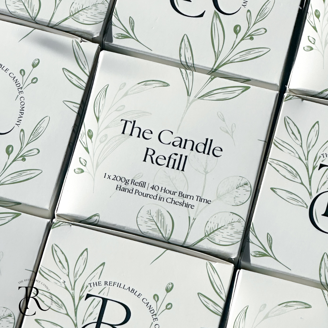 Frosted Apple Candle Refill