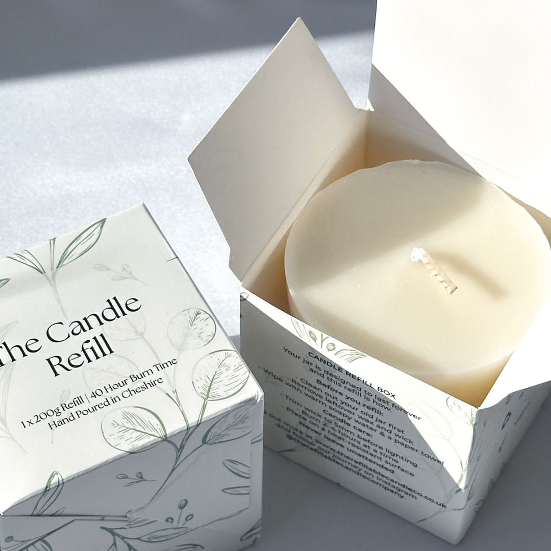 Frosted Apple Candle Refill